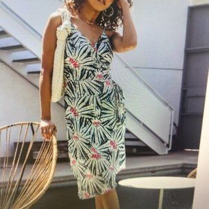 Veronica M Wintour Woven Wrap Dress